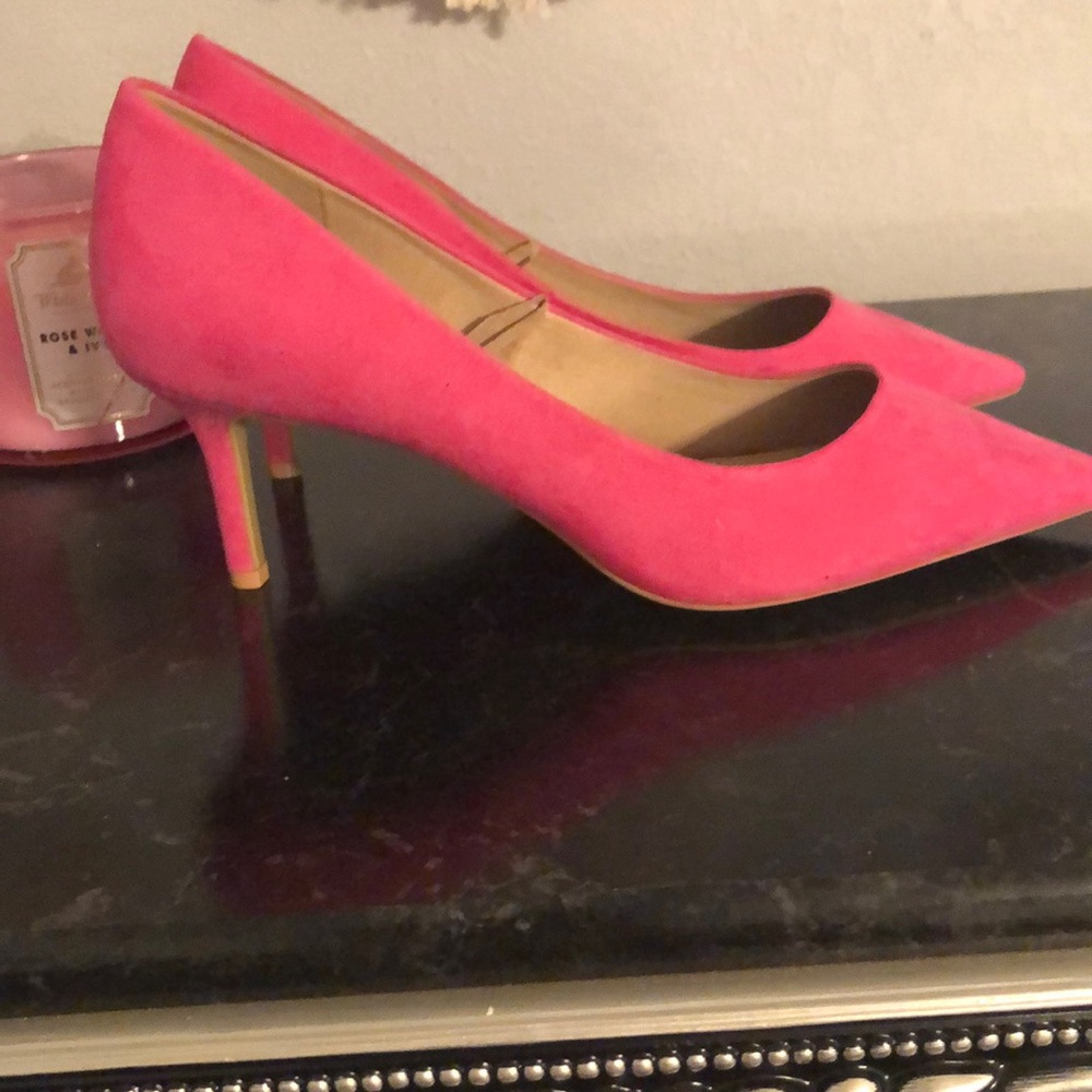 Pink heels